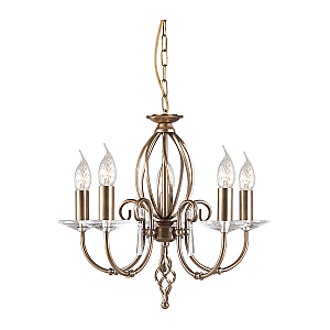 Подвесная люстра Elstead Lighting AG5-AGED-BRASS