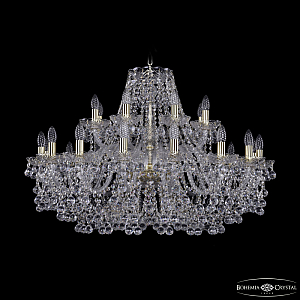Подвесная люстра Bohemia Ivele Crystal 1409/16+8/360 G