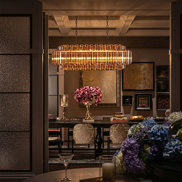 Подвесная люстра Loft IT Celebration 10579/1000R Amber