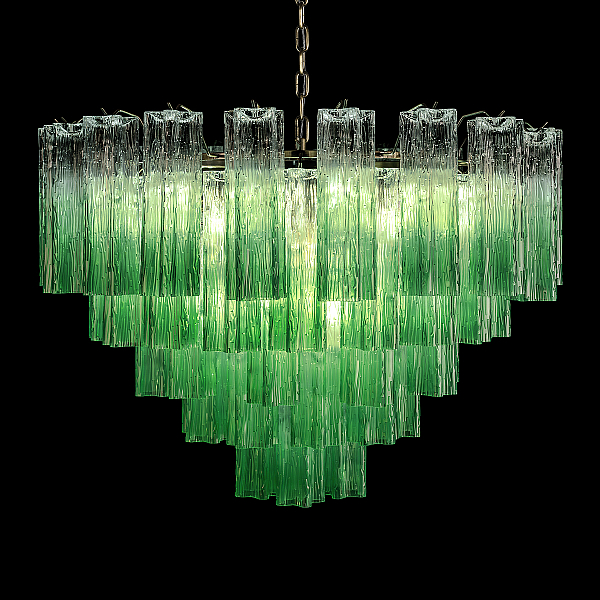 Подвесная люстра Loft IT Murano 10580/800 Clear green
