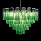 Подвесная люстра Loft IT Murano 10580/800 Clear green
