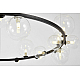 Подвесная люстра Lumina Deco LDP 7033-24 BK+CL