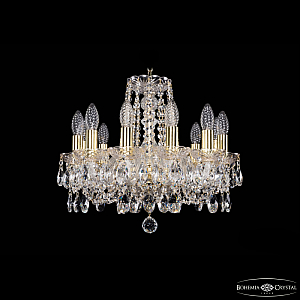 Подвесная люстра Bohemia Ivele Crystal 1402/12/141 G