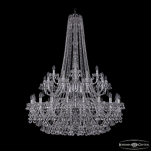 Подвесная люстра Bohemia Ivele Crystal 1409/20+10+5/400/h-152/2d Ni