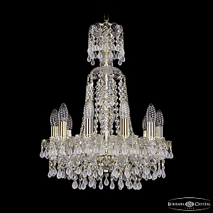 Подвесная люстра Bohemia Ivele Crystal 1410/10/141/XL-58 G V0300