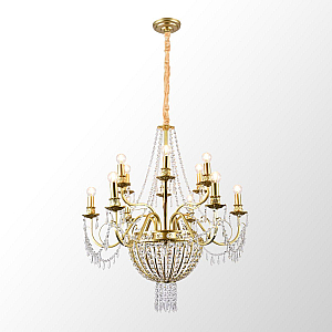 Подвесная люстра Lussole Rains LSP-6004
