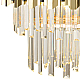 Подвесная люстра Natali Kovaltseva DELTA II 81449/10C GOLD