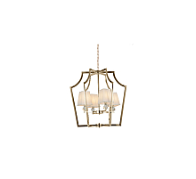 Подвесная люстра Lumina Deco Montero LDP 1249-4 GD+WT