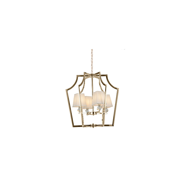 Подвесная люстра Lumina Deco Montero LDP 1249-4 GD+WT