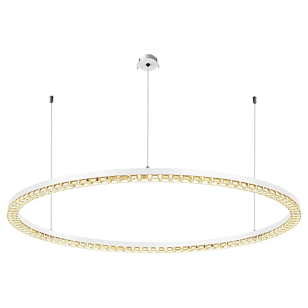 Подвесная люстра Arlight SP-DIAMOND-R1250-80W Warm3000 (WH, 45 deg, 230V, TRIAC) 055264