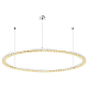 Подвесная люстра Arlight SP-DIAMOND-R1250-80W Warm3000 (WH, 45 deg, 230V, TRIAC) 055264