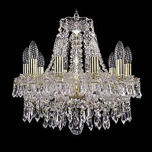 Подвесная люстра Bohemia Ivele Crystal 1403/10/141 G