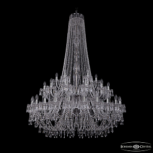 Подвесная люстра Bohemia Ivele Crystal 1403/24+12+6/460/h-177/2d Ni
