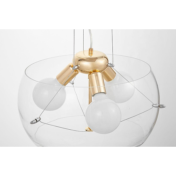 Подвесная люстра Lumina Deco Globo Ldp 6018 400 Pr F Gd