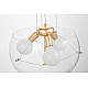 Подвесная люстра Lumina Deco Globo Ldp 6018 400 Pr F Gd