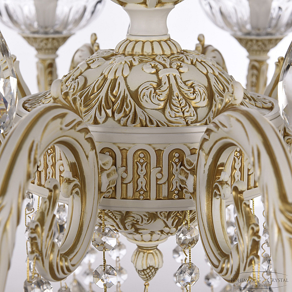 Подвесная люстра Bohemia Ivele Crystal AL79101/10+5/250/2D B WMG P Clear/M-1H