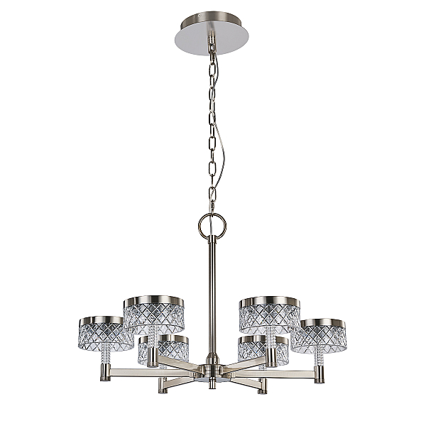 Подвесная люстра Delight Collection MD21020075 MD21020075-6A satin nickel