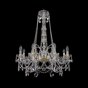 Подвесная люстра Bohemia Ivele Crystal 1411/8/240/h-83 G