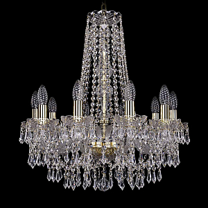 Подвесная люстра Bohemia Ivele Crystal 1403/10/195/h-60 G