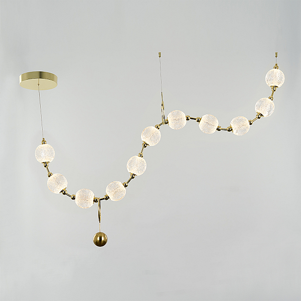 Подвесная люстра DeLight Collection Elliot Diamante MD20001012-11A gold