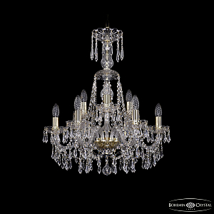 Подвесная люстра Bohemia Ivele Crystal 1403/6+3/195/XL-65 G