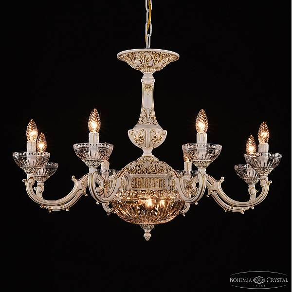 Подвесная люстра Bohemia Ivele Crystal AL78101P/8/250 WMG P Clear/M-1G
