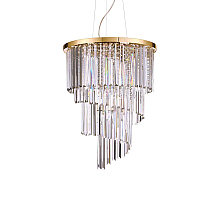 Подвесная люстра Ideal Lux Carlton SP12 Oro 213521