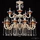 Подвесная люстра Bohemia Ivele Crystal AL79101/10+5/250/2D A WMG P Shampan/M-1G