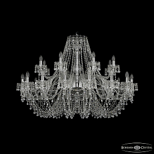 Подвесная люстра Bohemia Ivele Crystal 1410/16+8/460 Ni V0300