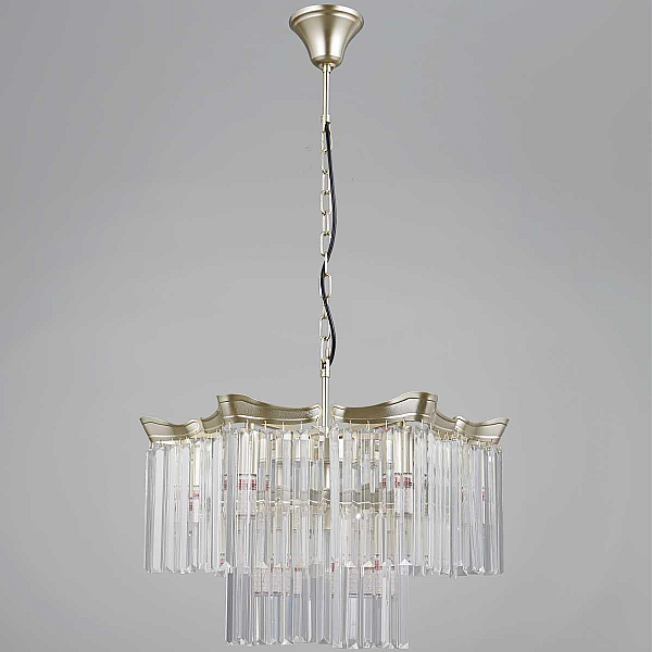 Люстра Illumico IL3357-6+3PSQ-24 GD LYRA