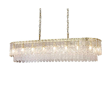 Подвесная люстра Newport Daisy 8370/140 C oval brass М0070732