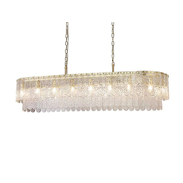 Подвесная люстра Newport 8370/140 C oval brass М0070732