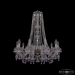 Подвесная люстра Bohemia Ivele Crystal 1410/10/240/h-74 Pa V7010