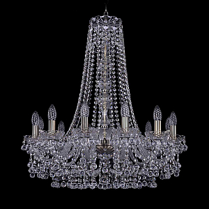 Подвесная люстра Bohemia Ivele Crystal 1409/12/240/h-76 Pa