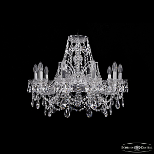 Подвесная люстра Bohemia Ivele Crystal 1411/10/240 Ni