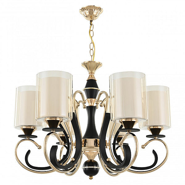 Подвесная люстра Arte Milano Florentia 302237/6 Bk/Gd