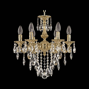 Подвесная люстра Bohemia Ivele Crystal Verona 72101/6/125 B G