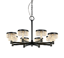 Подвесная люстра Delight Collection MD21020075 MD21020075-8A matt black