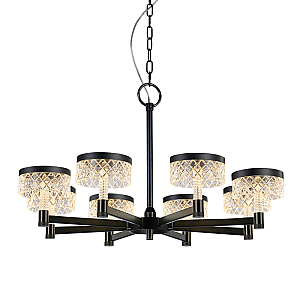 Подвесная люстра Delight Collection MD21020075 MD21020075-8A matt black