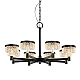 Подвесная люстра Delight Collection MD21020075 MD21020075-8A matt black