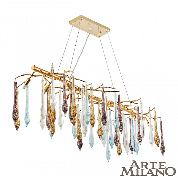 Подвесная люстра Arte Milano 500.L1200.W500.H350.G9.8 G