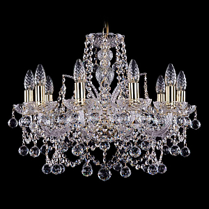 Подвесная люстра Bohemia Ivele Crystal 1411/10/195 G Balls