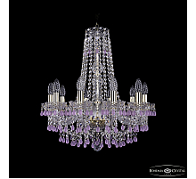 Подвесная люстра Bohemia Ivele Crystal 1410/10/195/h-60 G V7010