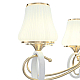 Подвесная люстра Arte Milano Florentia-2387 302387/5 Wh/Gd
