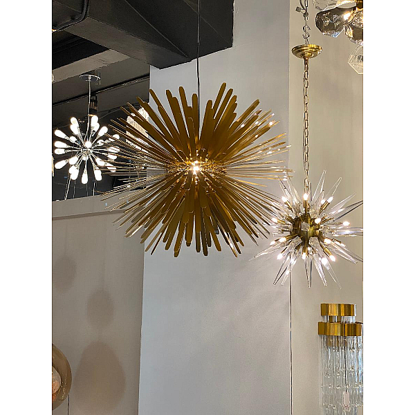 Подвесная люстра Delight Collection KM1145P-1 brass