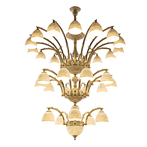 Подвесная люстра Bohemia Ivele Crystal Verona 72111P/5+10+15/420 GW P1 D Angel