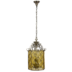 Подвесная люстра Abrasax Cornelia 2130/4(amber)