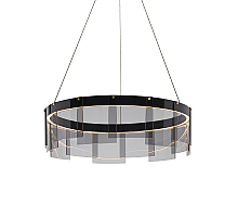 Подвесная люстра Delight Collection Stratos D8825P/S black/smoky