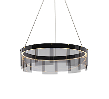 Подвесная люстра Delight Collection Stratos D8825P/S black/smoky