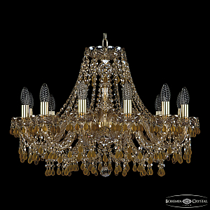Подвесная люстра Bohemia Ivele Crystal 1410/12/240 G V1003 M721